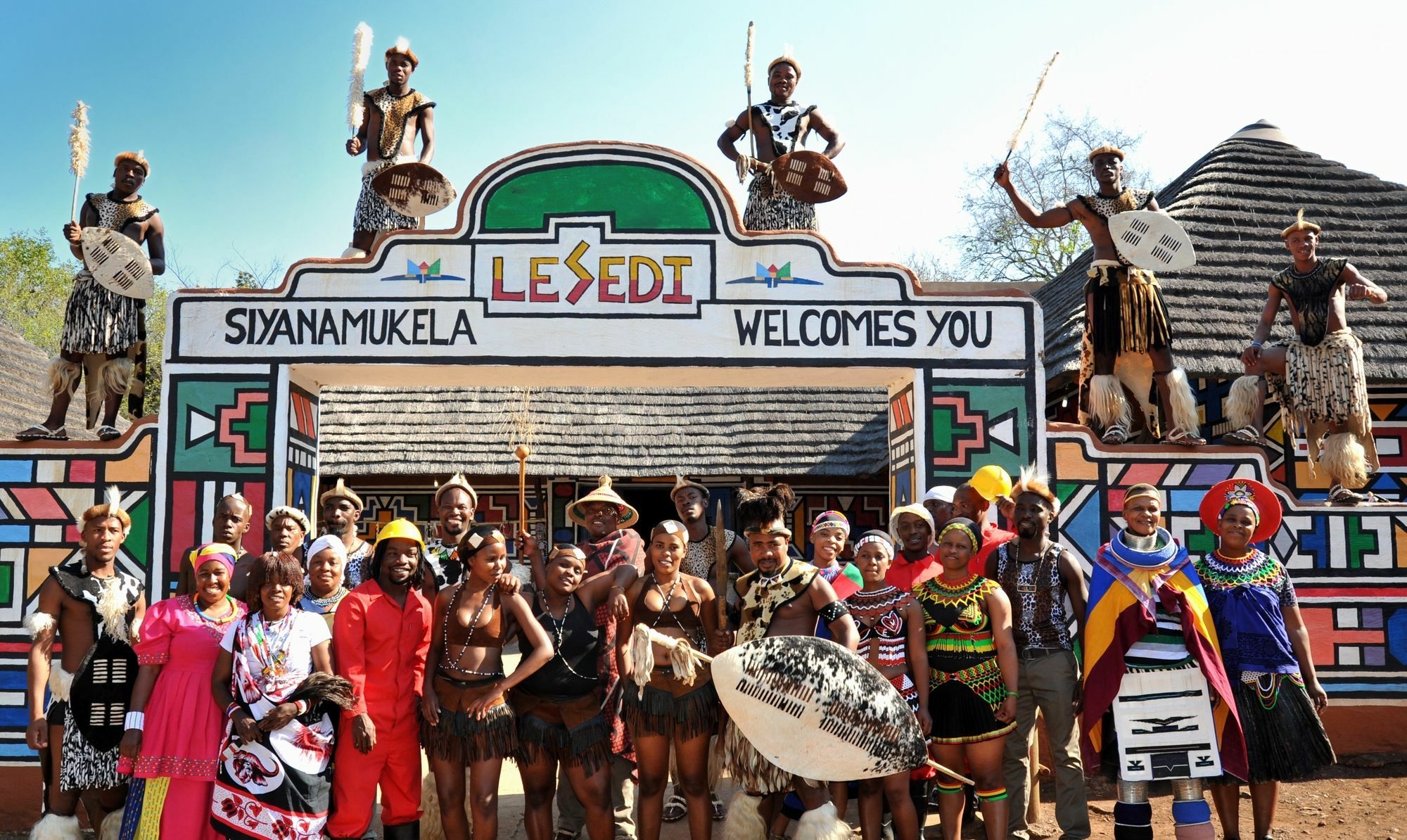 Aha Lesedi African Lodge & Cultural Village Broederstroom 외부 사진
