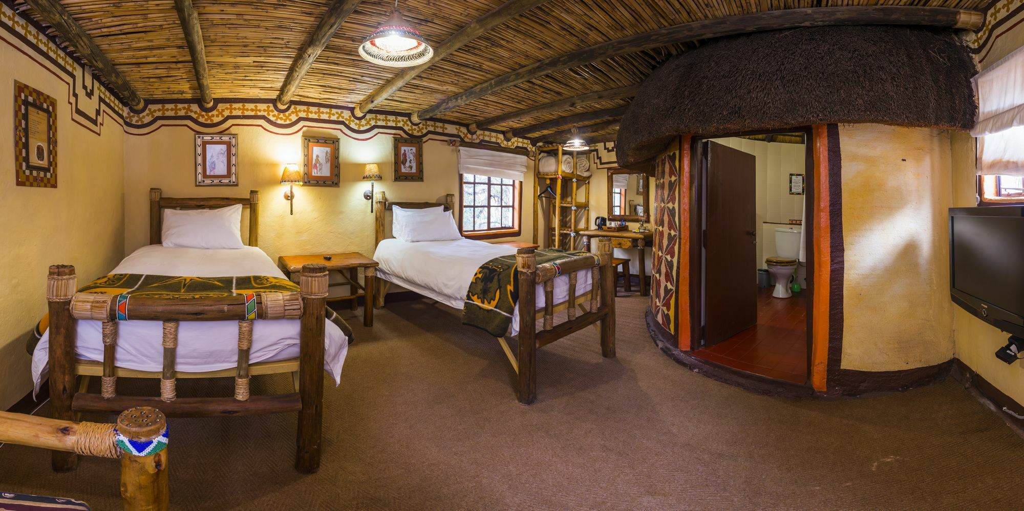 Aha Lesedi African Lodge & Cultural Village Broederstroom 외부 사진