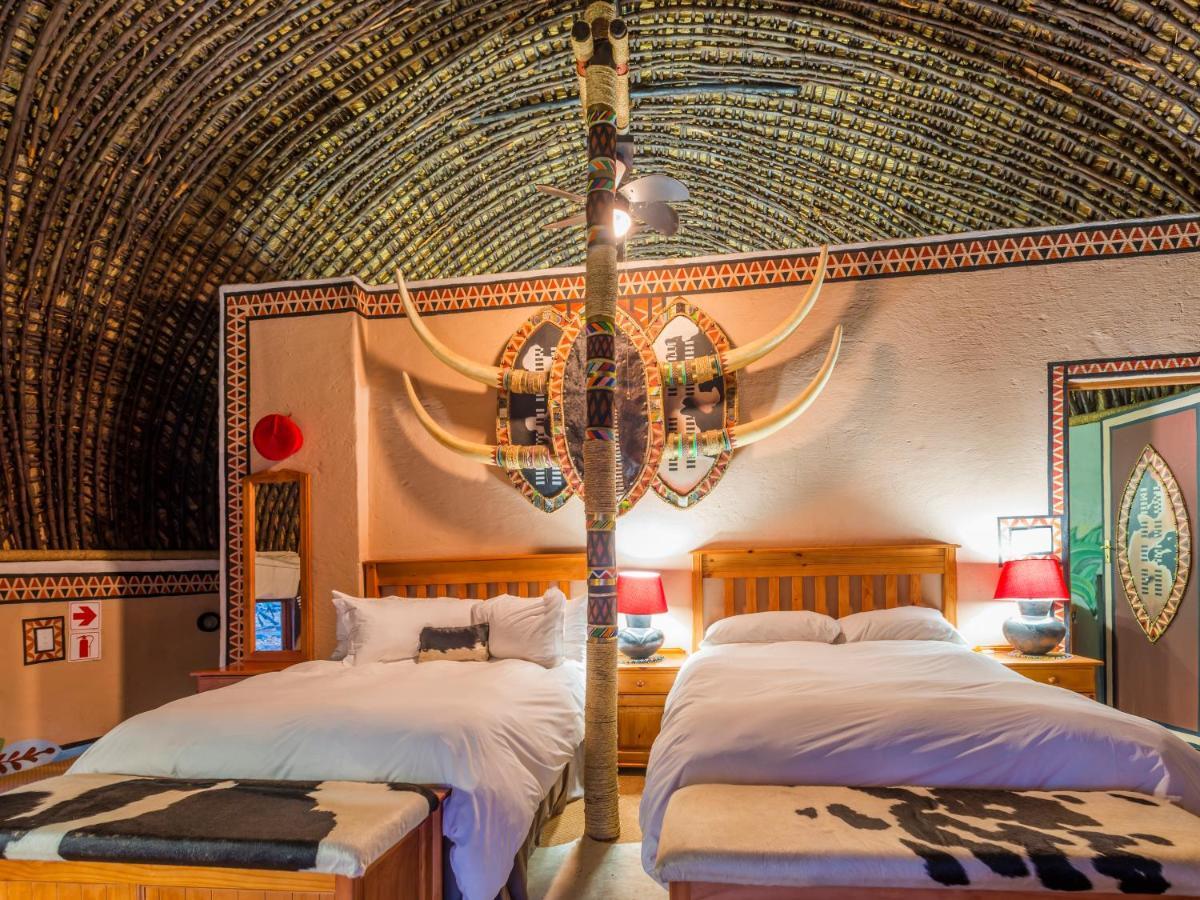 Aha Lesedi African Lodge & Cultural Village Broederstroom 외부 사진